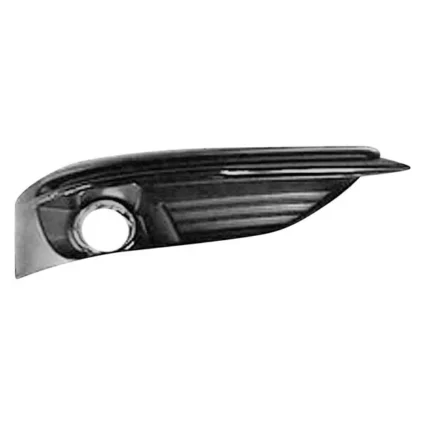 Bumper Insert Front Right Fog Lamp Bezel w/Fog Lamps w/Chrome/Argent Grille for Chrysler 200 2011–2014