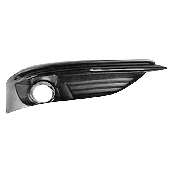 Bumper Insert Front Right Fog Lamp Bezel w/Fog Lamps w/Chrome/Argent Grille for Chrysler 200 2011–2014