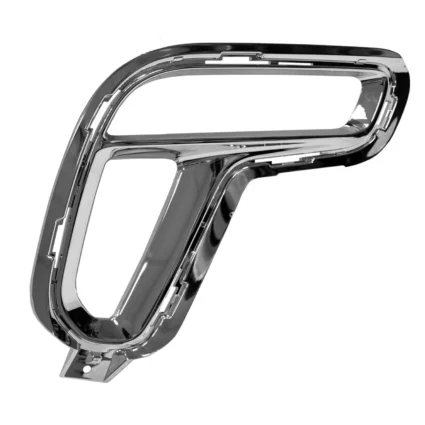Bumper Insert Front Right Fog Lamp Bezel w/Fog Lamps Chrome for Dodge Durango 2021–2024