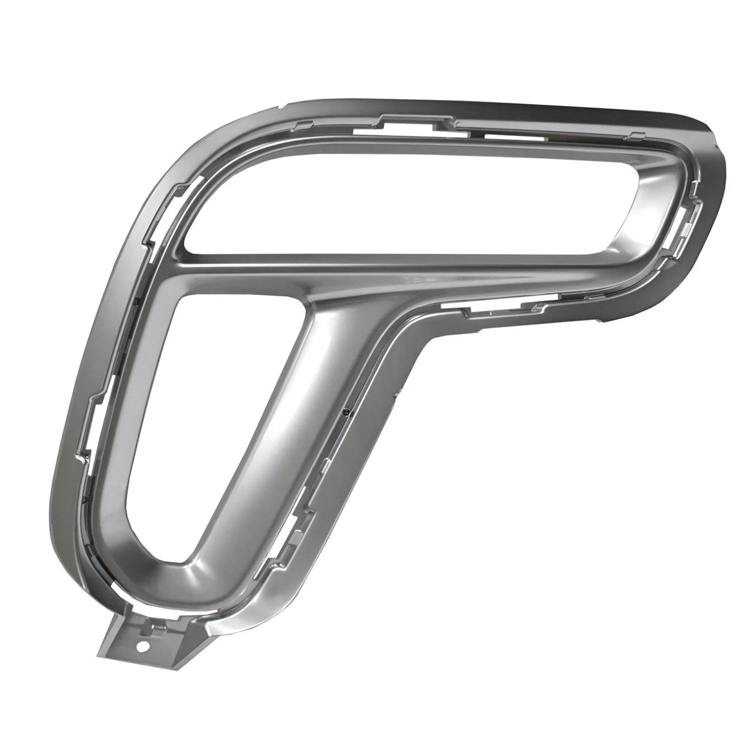 Bumper Insert Front Right Fog Lamp Bezel w/Fog Lamps Satin Chrome for Dodge Durango 2021–2024