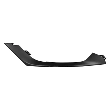 Bumper Cover Molding Front Left Fog Lamp Trim Applique Matte Black for Chrysler 200 2015–2017