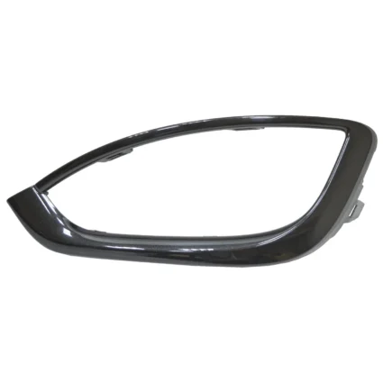 Bumper Cover Molding Front Left Fog Lamp Opening Trim w/Fog Lamps Black for Chrysler Pacifica 2017–2020