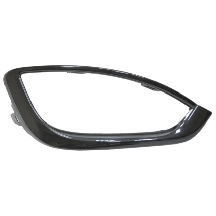 Bumper Cover Molding Front Right Fog Lamp Opening Trim w/Fog Lamps Black for Chrysler Pacifica 2017–2020