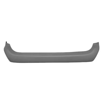 Bumper Cover Rear w/o Chrome Molding w/o Stow & Go Seat w/o Rear Object Sensor Primed CAPA for Dodge Grand Caravan 2001–2007