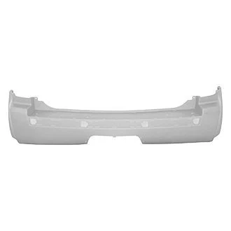 Bumper Cover Rear w/Chrome Strip w/Hitch Primed for Jeep Grand Cherokee Limited S Limited 2005–2010