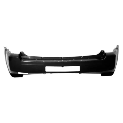 Bumper Cover Rear w/Chrome w/Tow Hook Primed for Jeep Patriot 2007–2010