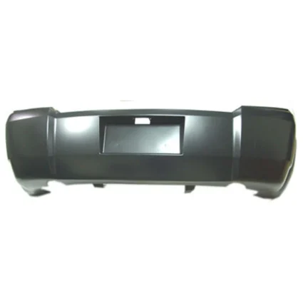 Bumper Cover Rear w/Dual Exhaust Primed CAPA for Dodge Avenger 2008–2010
