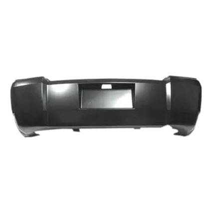 Bumper Cover Rear w/Single Exhaust Primed CAPA for Dodge Avenger 2008–2010
