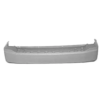 Bumper Cover Rear w/o Park Sensor w/o Trailer Hitch Primed CAPA for Jeep Liberty 2008–2012