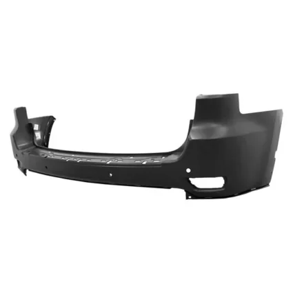 Bumper Cover Rear w/Blind Spot Detection w/Parking Sensor Type 2 w/Chrome Trim Primed CAPA for Jeep Grand Cherokee 2011–2013