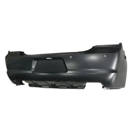 Bumper Cover Rear w/Parking Sensor Primed CAPA for Dodge Charger 2011–2014