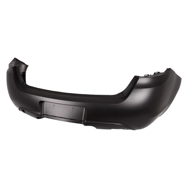 Bumper Cover Rear w/o Parking Sensors Primed CAPA for Dodge Dart 2013–2016