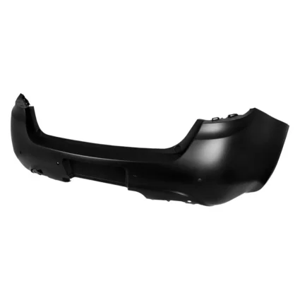 Bumper Cover Rear w/Parking Sensors Primed CAPA for Dodge Dart 2013–2016