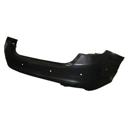 Bumper Cover Rear Dual Exhaust w/Park Assist Primed for Chrysler 200 2015–2017