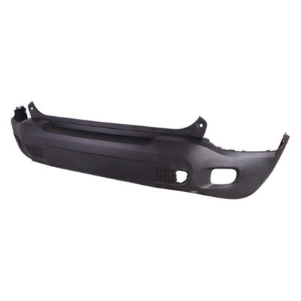 Bumper Cover Rear w/o Parking Sensor Type 1 Textured for Jeep Renegade Sport Latitude North Altitude Limited Upland 2015–2020