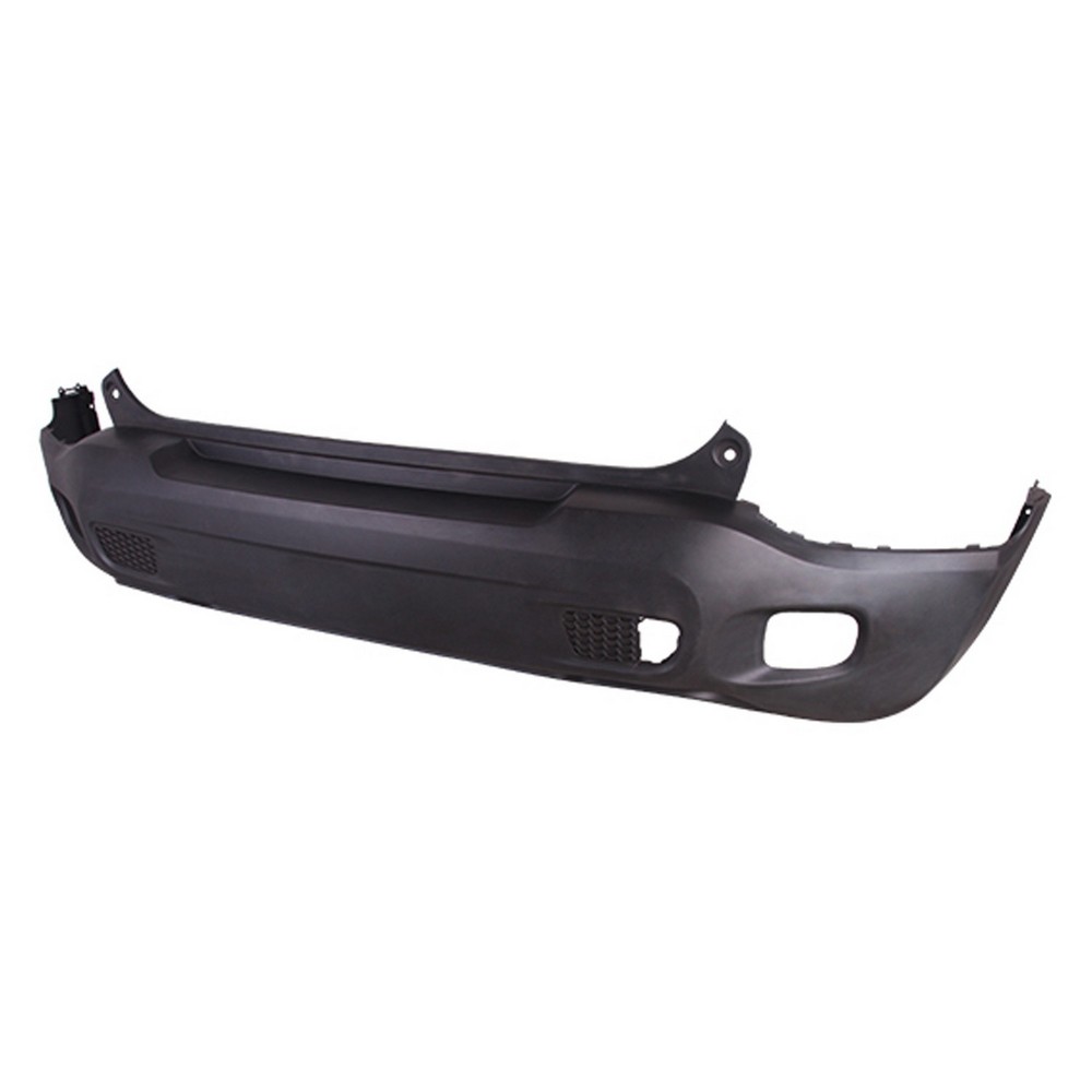 Bumper Cover Rear w/o Parking Sensor Type 1 Textured for Jeep Renegade Sport Latitude North Altitude Limited Upland 2015–2020