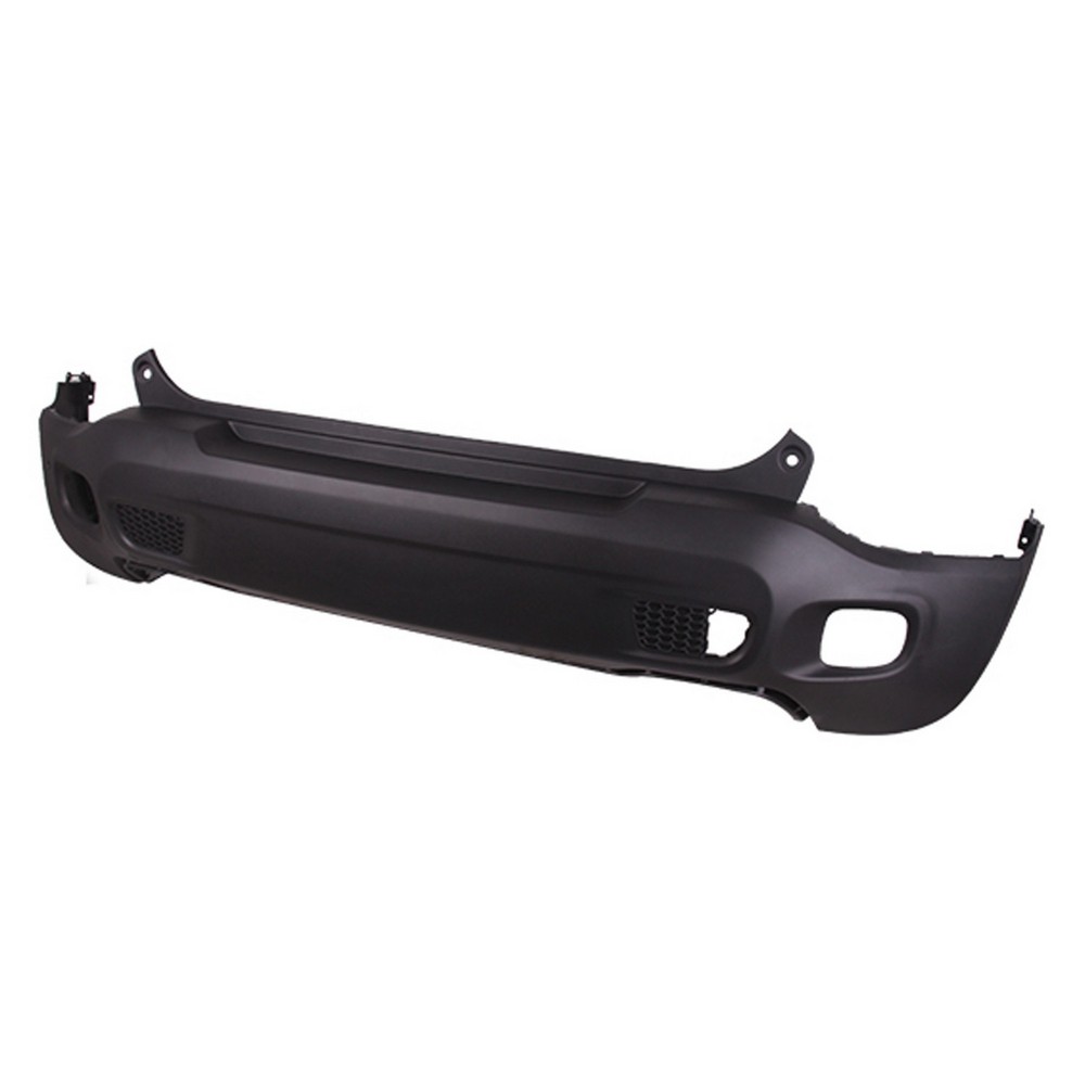Bumper Cover Rear w/o Parking Sensor Type 2 Textured for Jeep Renegade Limited 2015–2020
