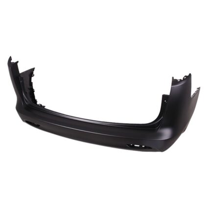 Bumper Cover Rear 1 Pcs Cover w/o Parallel Park Assist w/o Park Assist Primed CAPA for Chrysler Pacifica Voyager Grand Caravan
