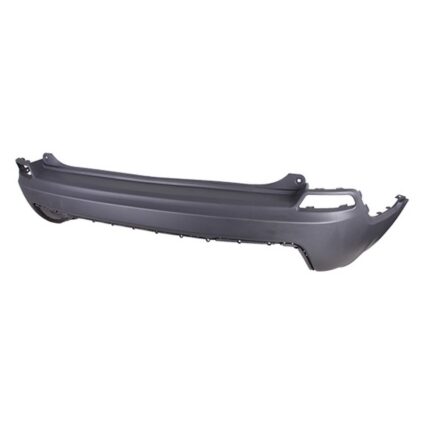 Bumper Cover Rear w/o Advanced Park Assist w/o Park Assist Textured Black for Jeep Cherokee Limited Sport Latitude North Overland Altitude High Altitude Latitude Plus X Latitude Lux Upland 80th Anniversary Altitude Lux 2019–2023