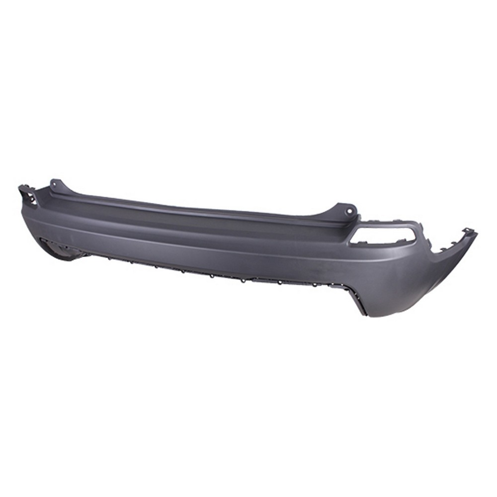 Bumper Cover Rear w/o Advanced Park Assist w/o Park Assist Textured Black for Jeep Cherokee Limited Sport Latitude North Overland Altitude High Altitude Latitude Plus X Latitude Lux Upland 80th Anniversary Altitude Lux 2019–2023