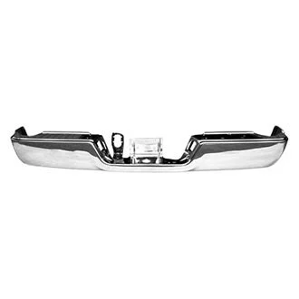 Bumper Face Bar Rear w/o Dual Exhaust w/o Parking Sensor Chrome for Dodge Ram 2500 Ram 3500 Ram 1500 Ram 1500 2500 3500 1500 Classic