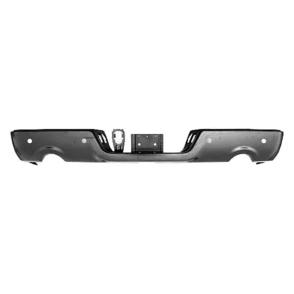 Bumper Face Bar Rear w/Dual Exhaust w/Parking Sensor Primed for Dodge Ram 1500 Ram 1500 1500 Classic