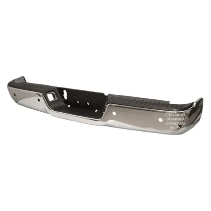 Bumper Assembly Rear w/o Dual Exhaust w/Parking Sensor w/Licence Lamps Chrome for Dodge Ram 2500 Ram 3500 Ram 1500 Ram 1500 2500 3500 1500 Classic