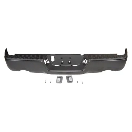 Bumper Assembly Rear w/Dual Exhaust w/o Parking Sensor w/Licence Lamps for Dodge Ram 1500 Ram 1500 1500 Classic