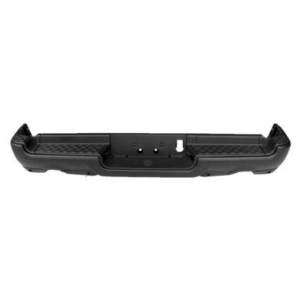 Bumper Assembly Rear Dual Exhaust w/o Adv Park w/Parking Sensor Black for Ram 1500 Rebel 2019–2024