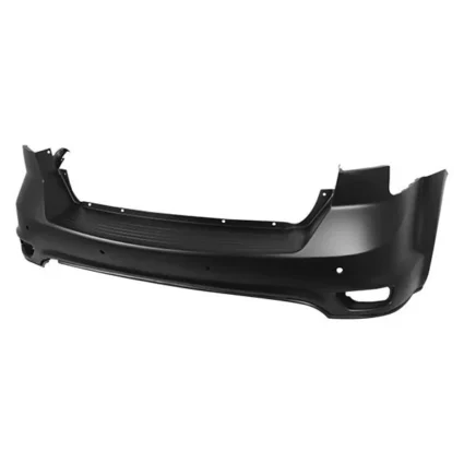 Bumper Cover Rear Upper w/Parking Sensor Primed CAPA for Dodge Journey 2011–2019