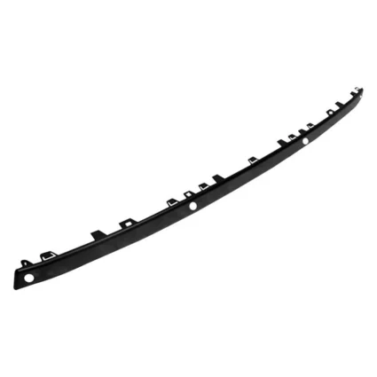 Bumper Impact Strip Rear w/o Chrome Insert w/o Parking Aid Black for Jeep Grand Cherokee 2007–2010