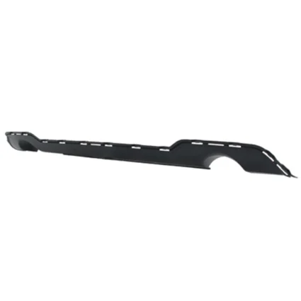 Bumper Valance / Grille Kit Rear Dual Exhaust Matte Dark Gray Panel CAPA for Dodge Avenger 2011–2014