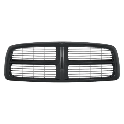 Grille Assembly Black Grille Frame/Chrome Billet Inserts for Dodge Ram 1500 Ram 2500 Ram 3500