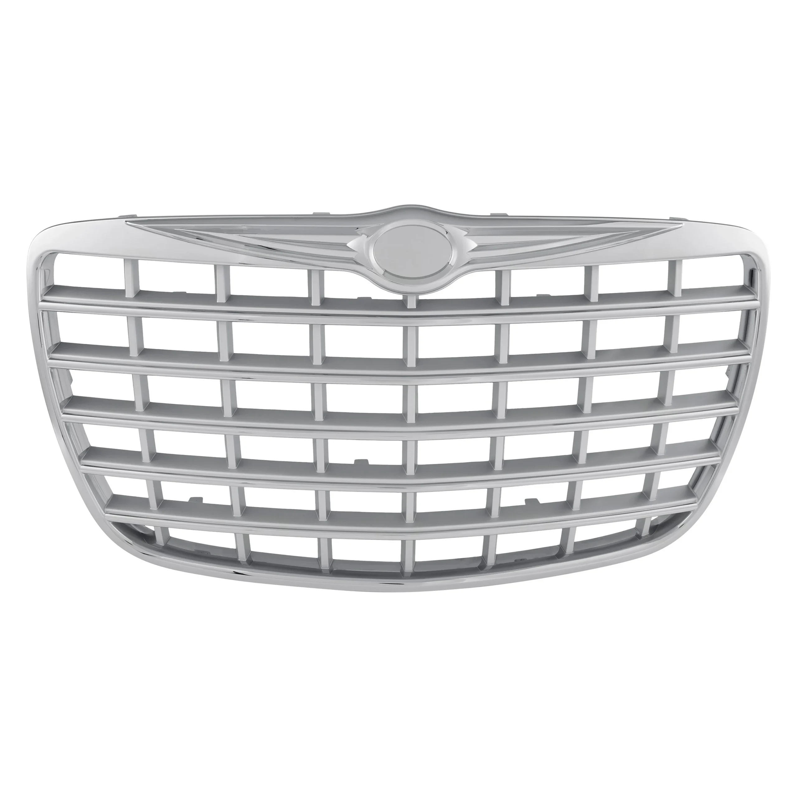 Grille Assembly Chrome Outer & Silver Inner for Chrysler 300 2005–2009