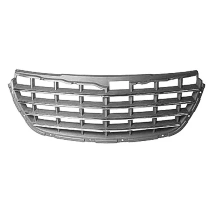 Grille Assembly Gray w/Chrome Molding for Chrysler Pacifica Limited Touring 2005–2006