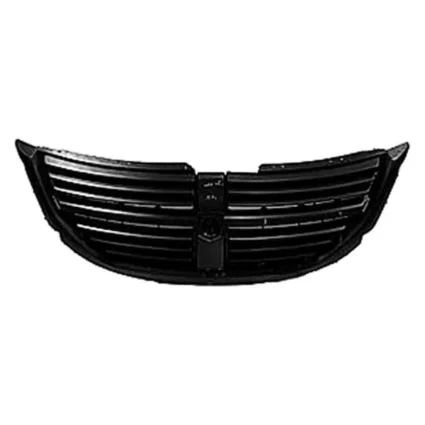Grille Assembly 1-Piece Design Textured Plastic Primed Black for Dodge Caravan 2005–2007
