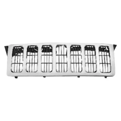 Grille Assembly w/Vertical Bar Insert Chrome for Jeep Commander 2006–2010