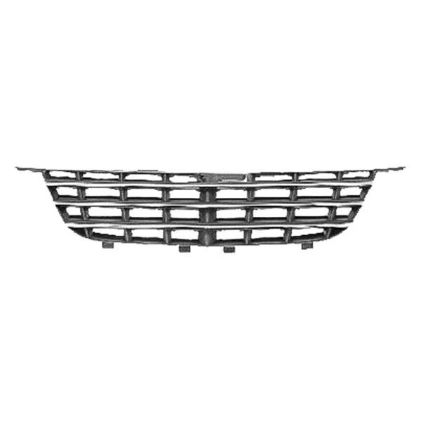Grille Assembly Silver-Black w/Chrome Molding for Chrysler Sebring Sedan Convertible 2007–2010