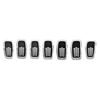 Grille Assembly w/Chrome for Jeep Cherokee 2014–2018