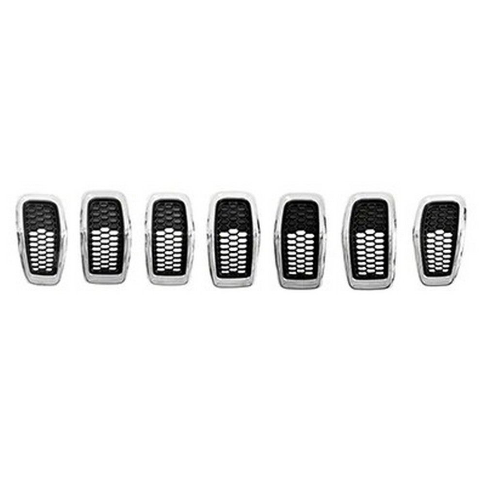 Grille Assembly w/Chrome for Jeep Cherokee 2014–2018
