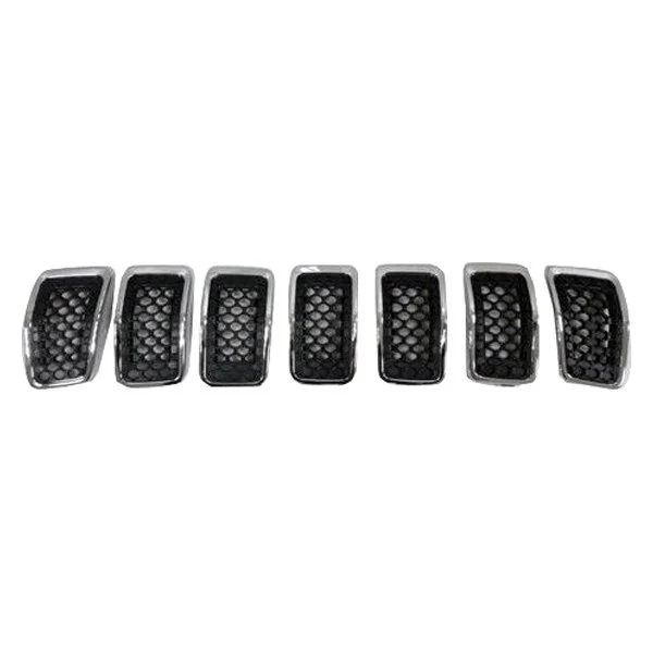 Grille Assembly Chrome for Jeep Cherokee Limited Sport Latitude North Overland Latitude Plus 2019–2022
