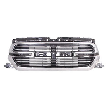 Grille Assembly w/Surround View Camera Chrome for Ram 1500 Laramie 2019–2022