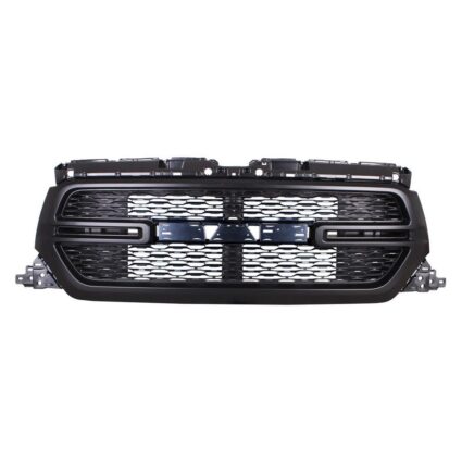 Grille Assembly w/o Surround View Black for Ram 1500 2019–2024