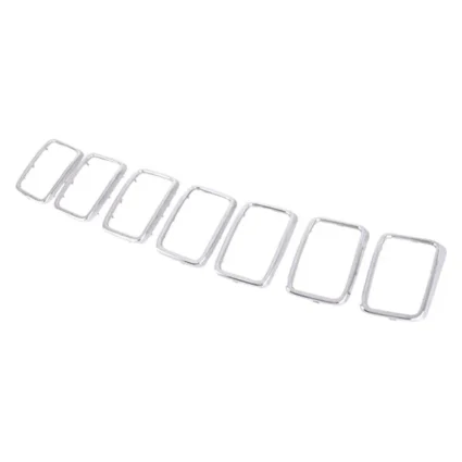 Grille Molding w/o Limited X Pkg Trim Ring Kit Chrome for Jeep Grand Cherokee Grand Cherokee WK