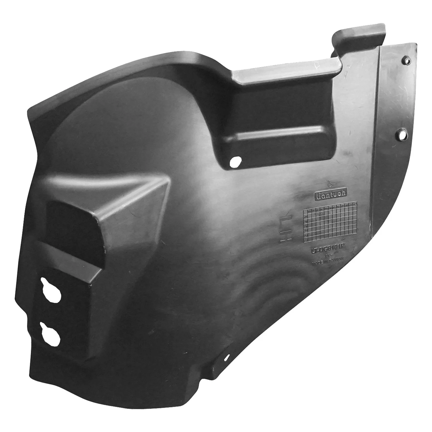 Fender Liner Front Left w/Wheel Opening Moulding for Ram 1500 Rebel 2019–2023