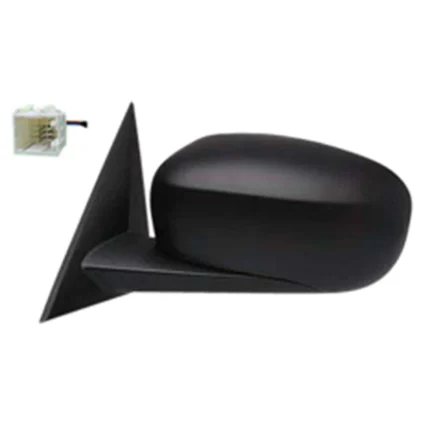 Door Mirror Assembly Left Power w/o Heat Non-Folding Textured Black for Dodge Charger 2006–2010