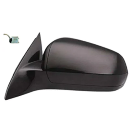 Door Mirror Assembly Left Power w/o Fold-Away Design Flat Black for Chrysler Sebring Sedan 2007–2010