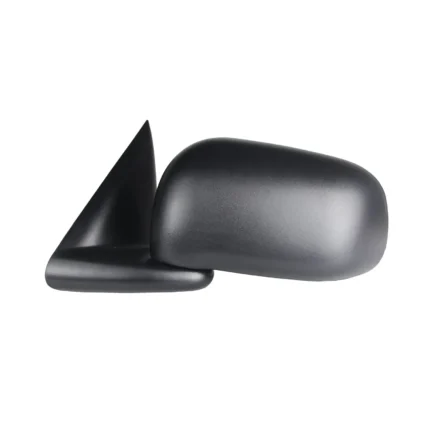 Door Mirror Assembly Left Manual Folding Black for Dodge Dakota 2005–2010