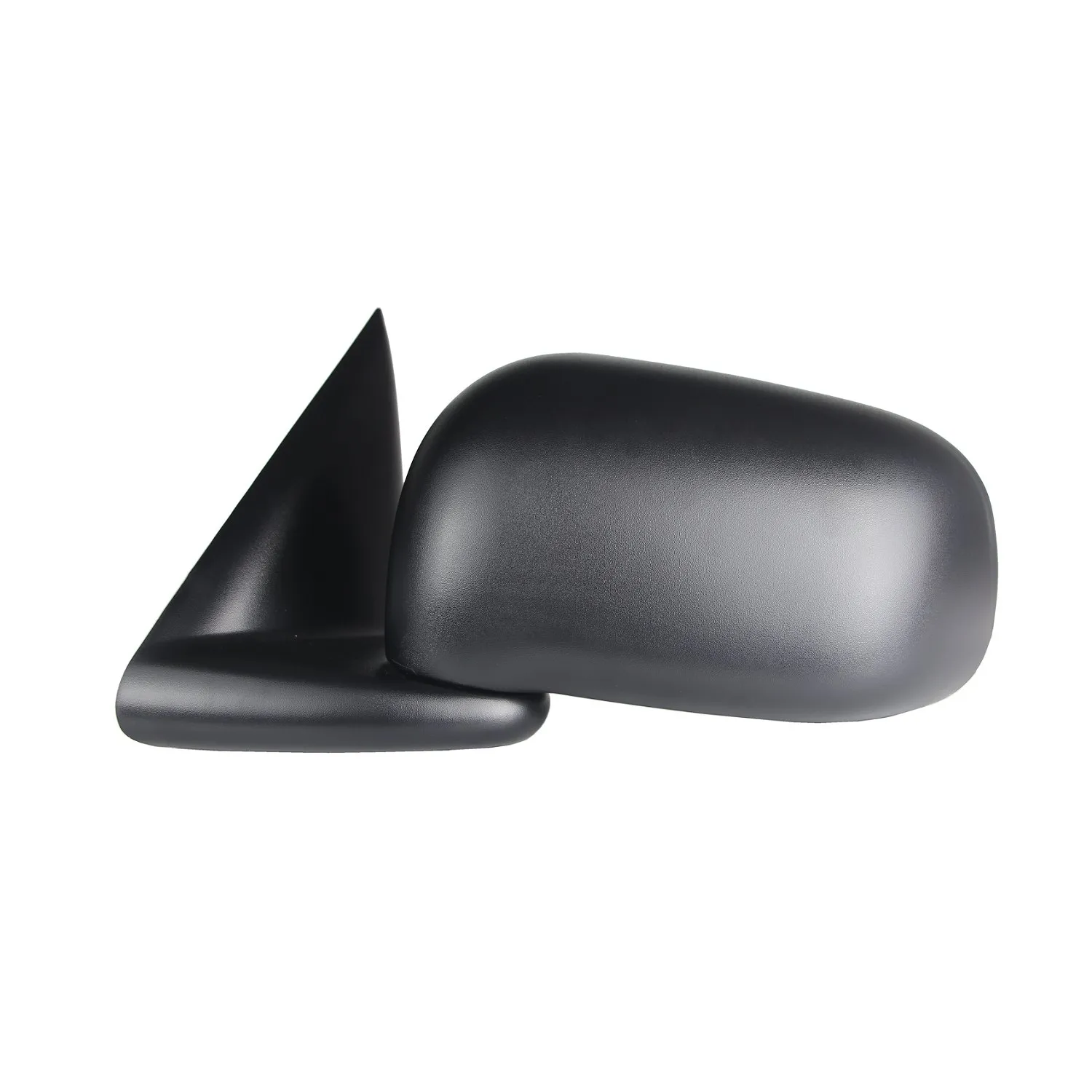 Door Mirror Assembly Left Manual Folding Black for Dodge Dakota 2005–2010