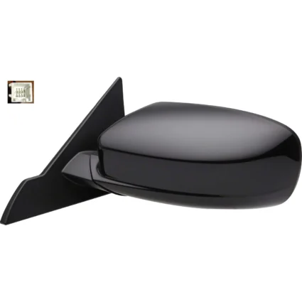 Door Mirror Assembly Left Power Heated Black (Code X8) for Chrysler 200 Convertible 2011–2012